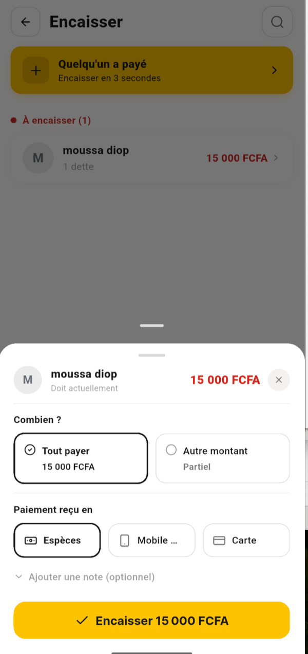 Recevoir un paiement, simplement