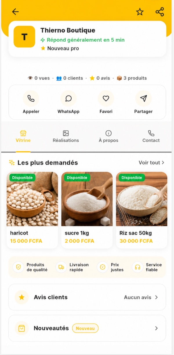 La vitrine - Répertoire JAY
